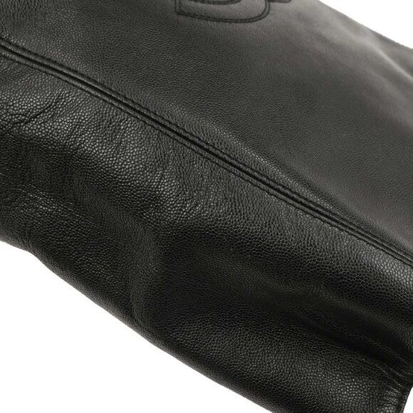 Chanel Black Calfskin Tote Chain Handbag XX40141 - Picture 3 of 10